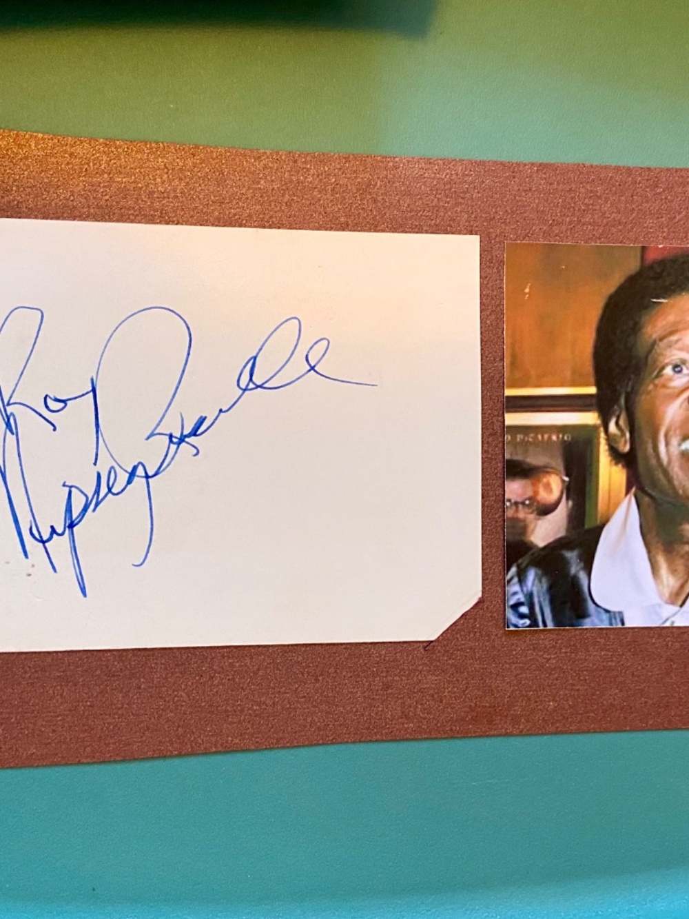 Nipsey Russel Autograph hand signed autograph book authentic